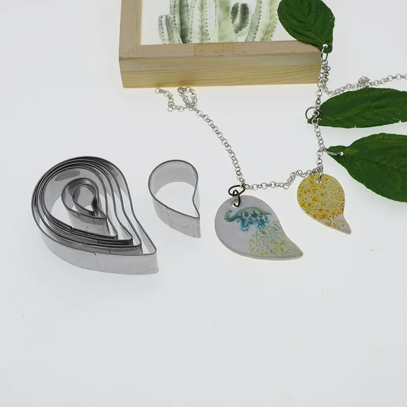 Резаки для глины керамики новый волнистый лепесток кешью 7 шт./компл. форма в