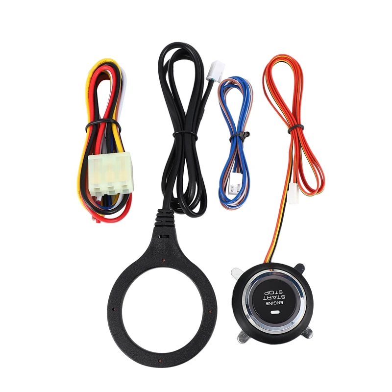 Умная RFID Автомобильная система сигнализации кнопка запуска двигателя Кнопка