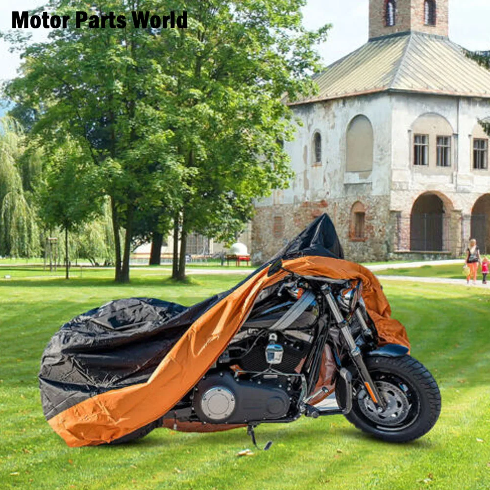 

Motorcycle Rain Dust Cover Outdoor Uv Protector Rain Cover M/L/XL/XXL/XXXL/XXXXL For Harley Touring Softail Sportster Dyna