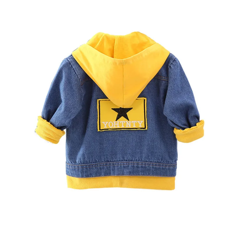 

New Fashion Spring Autumn Baby Girls Boys Clothes Children Cotton Hooded Jacket Toddler Casual Costume Infant Kids Sportswear