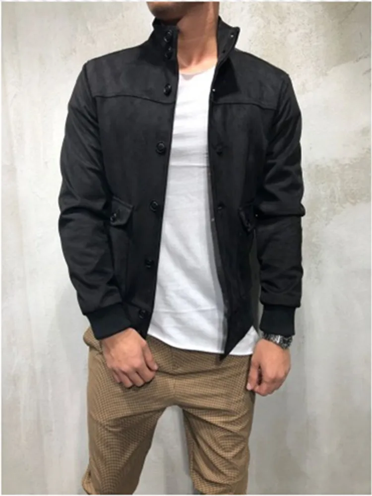 Мужская повседневная демисезонная легкая куртка 2019 новое поступление с