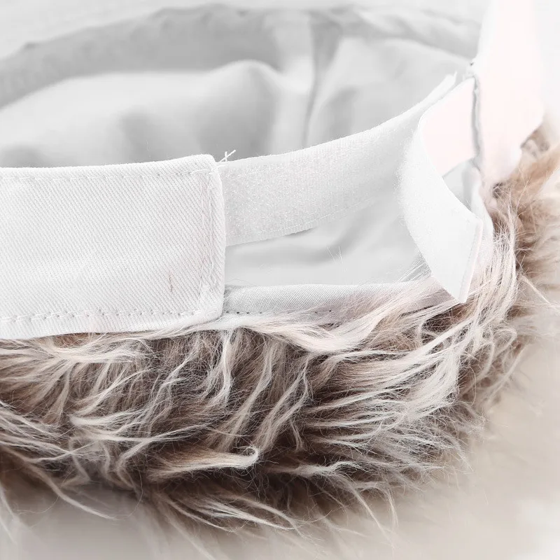 Мужская и женская шапка для гольфа с поддельным чутьем волос солнцезащитный