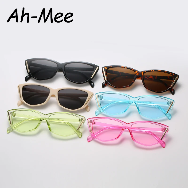 

Fashion Cat Eye Sunglasses Women Small Retro Brand Designer Vintage Ladies Sun Glasses Female Cateye Black Pink Oculos De Sol