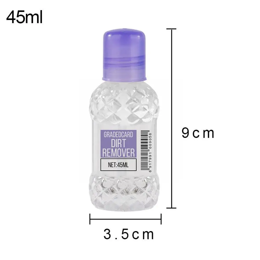 

1 Piece Of Card Decontamination Cleaner Transparent To Remove Irritating About Easy To Gel Apply Stains 3.5X9cm T0L8