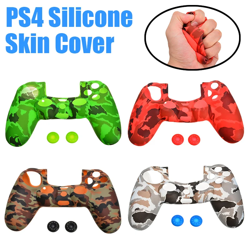 Силиконовый защитный чехол для PS4 Playstation 4 Slim 5 цветов 1 шт.|Чехлы| |