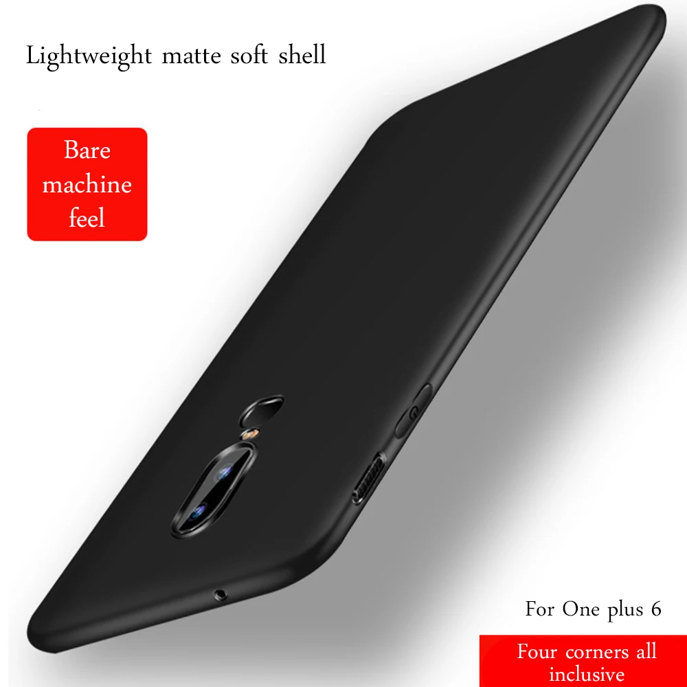 Solid color Phone Cases For Oneplus 6 5T 5 T OnePlus6 One Plus 1+6 Candy Colors Matte TPU Case Super Slim Cover Bumper Capa |