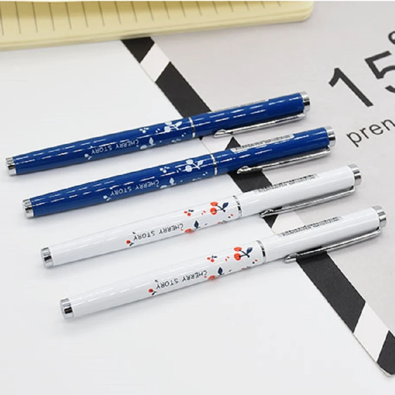 Студенческая ручка вишневого языка чернильный фонтан для мальчиков и девочек