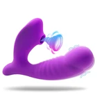 Фаллоимитатор для точки G, вибратор с присоской Powerfu, 10 режимов, оральное сосание для взрослых, Стимулятор клитора, развлечение для пары, лесбиянок