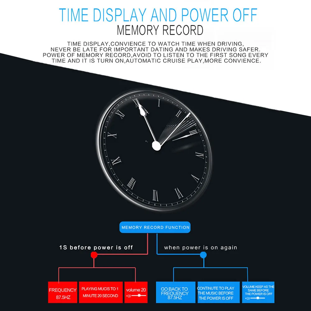 Автомагнитола с Bluetooth сабвуфером и FM радио|Автомобильные радиоприемники| |