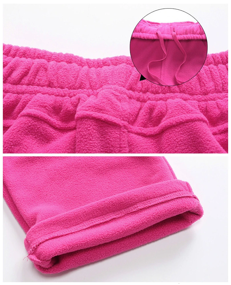 Мужские и женские весенне осенние теплые флисовые спортивные брюки зимние