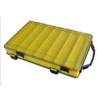 fishing box for baits double sided plastic lure boxes fly fishing tackle storage box supplies accessorie high strength