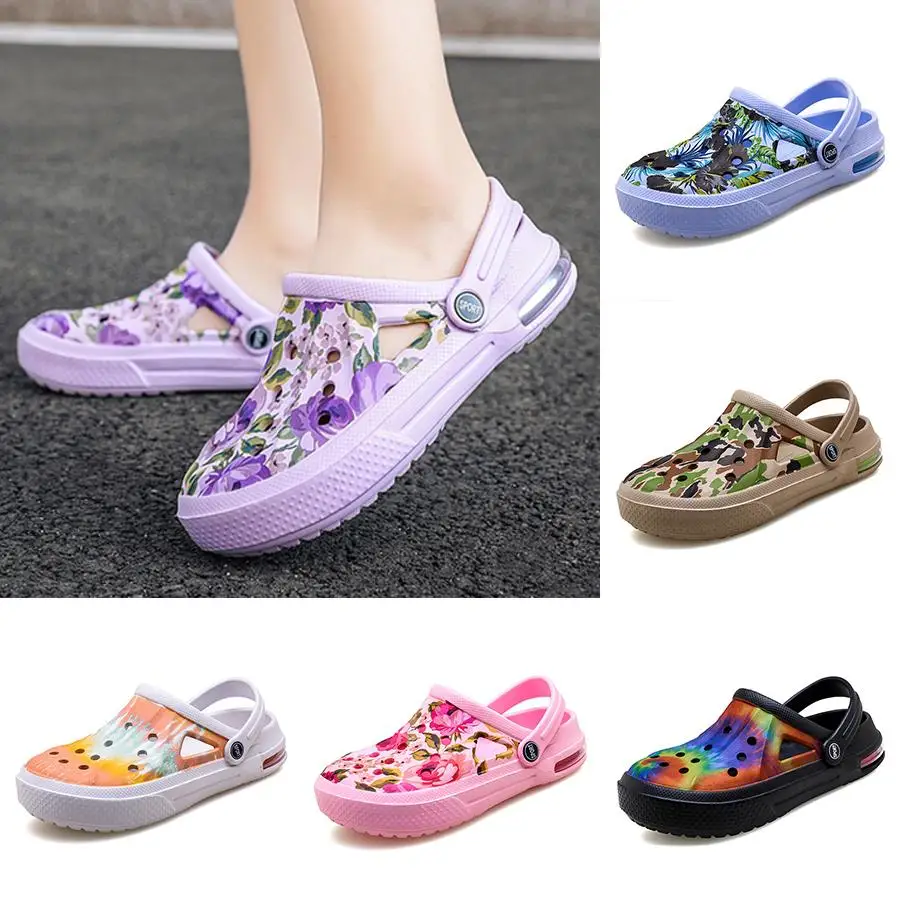 Сандалии мужские дышащие пляжные шлепанцы плоская подошва для массажа