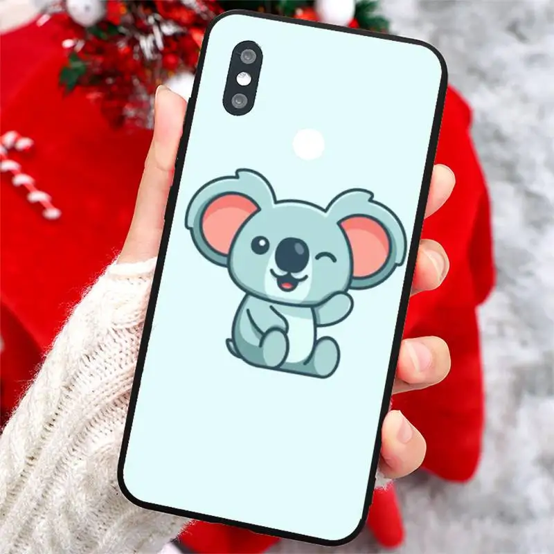 

Animal sleeping koala Phone Case For Xiaomi Redmi note 4 4X 8T 9 9s 10 K20 K30 cc9 9t pro lite max