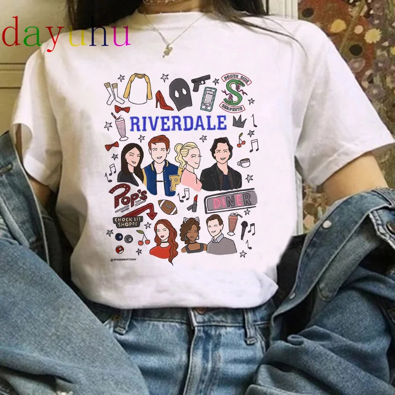 Футболка в стиле унисекс 90-х с забавным мультяшным рисунком женская футболка