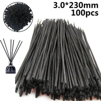 100 pcs flower reed oil diffuser replace rattan stick essential fragrance sets kits for home decoration accessories
