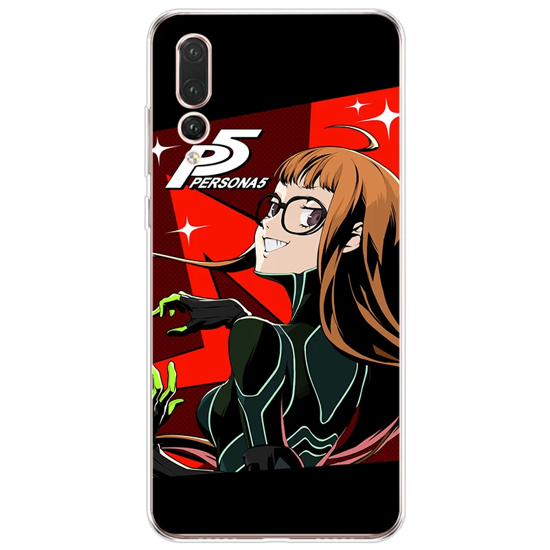 Силиконовый чехол для телефона Huawei P9 P10 P20 P30 lite PRO PLUS p5 P Persona 5 | Мобильные телефоны и