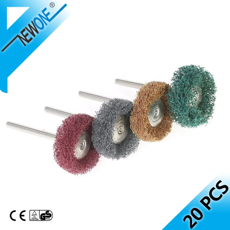 Шлифовальная мини щетка абразивный круг из нейлонового волокна для шлифовальной