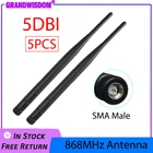 868 МГц 915 МГц антенна lora 5dbi SMA Штекерный разъем GSM 915 МГц 868 IOTantena наружный Ретранслятор Сигнала Антенна Водонепроницаемая Lorawan