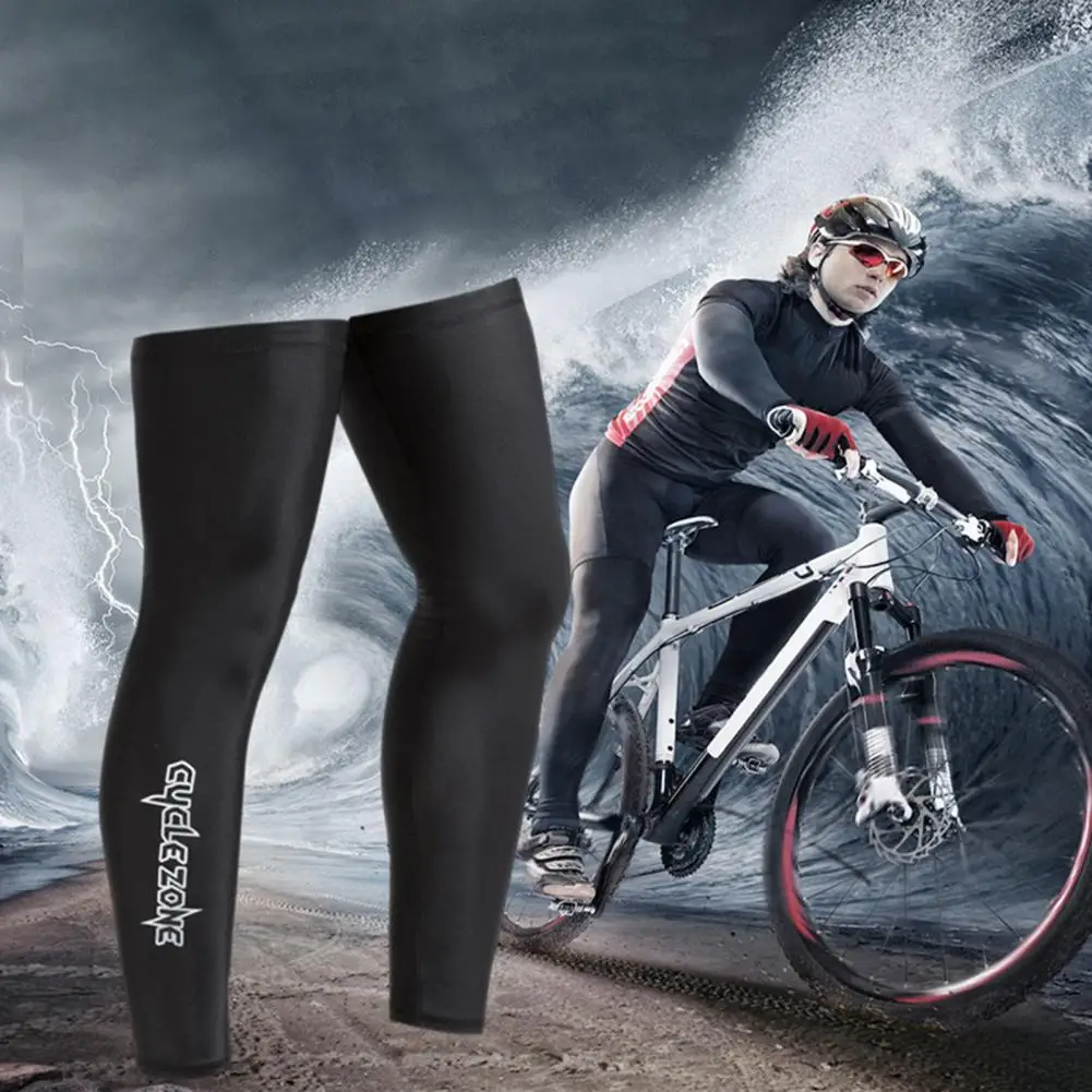 

2pc Cycling Leg Warmer Basketball Leg Sleeve Compression Running Socks Calf Support Brace Protector Knee Pad Football Shin Guard