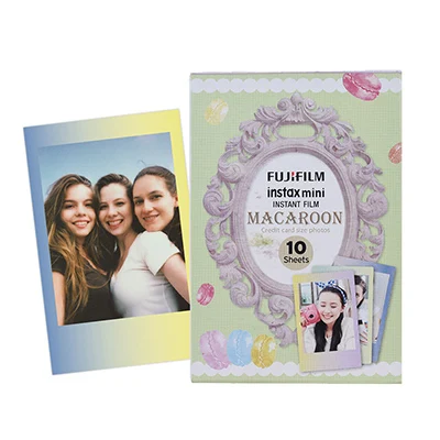 10 листов белая пленка для Fuji Instax Mini Фотобумага снимок Фотобумага для ЖК-дисплея с подсветкой Fujifilm Instax Mini 7 s/8/25/90/9 Fuji instant - Цвет: 10 Sheets 4