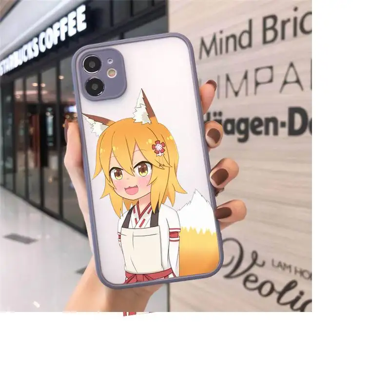 

Senko The Helpful Fox luxury Phone Cases coque matte transparent For iphone 7 8 11 12 plus mini x xs xr pro max cover