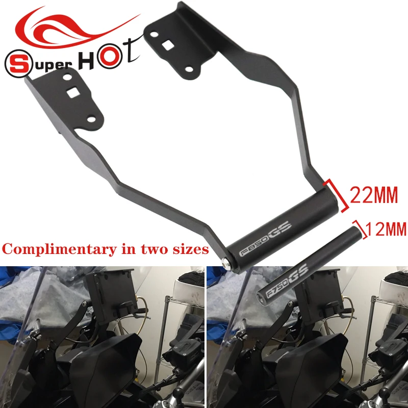 For BMW F750GS F850GS ADV F 750 850GS ADV 2018 2019 Accessories Mobile Phone GPS Navigation Handlebar Bracket Support Mount