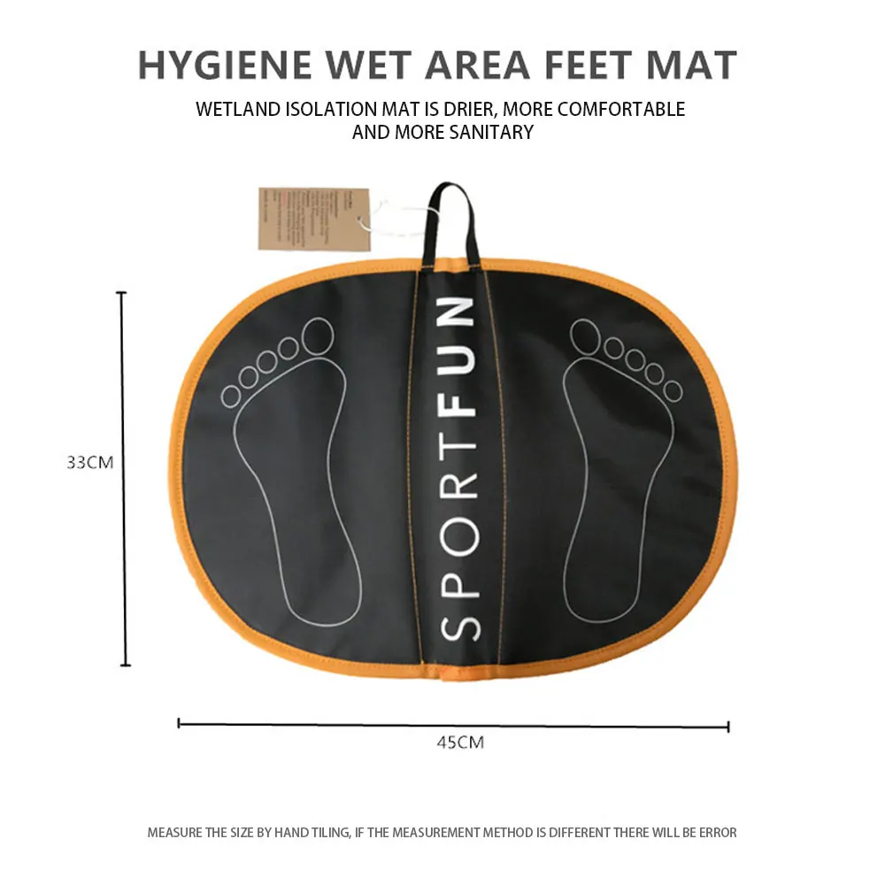 Portable Swimming Pool Changing Mat Isolation Foot Pad Diving Suit Dressing Outdoor Baths Practical Equipment | Спорт и развлечения