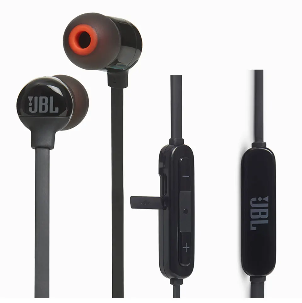 JBL T110BT Wireless Bluetooth Earphone Sports Running Bass Sound Magnetic Headset 3-Button Remote With Mic for Smartphone Music