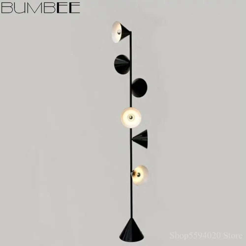 Напольная Лампа в стиле пост модерн декоративное освещение модель комнаты Jane'o