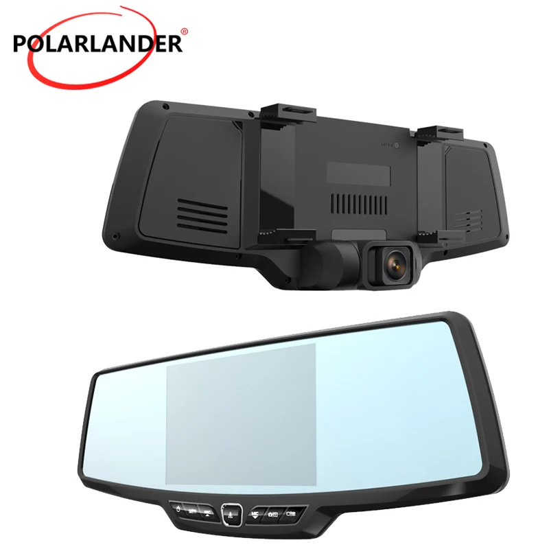 Портативный видеорегистратор камера ночного видения движение зеркало заднего