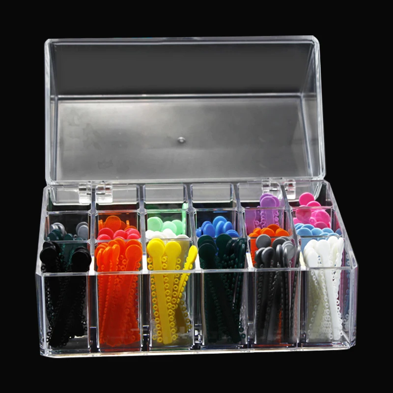 Чехол для галстука с 18 отверстиями стоматологической лигатуры акриловый