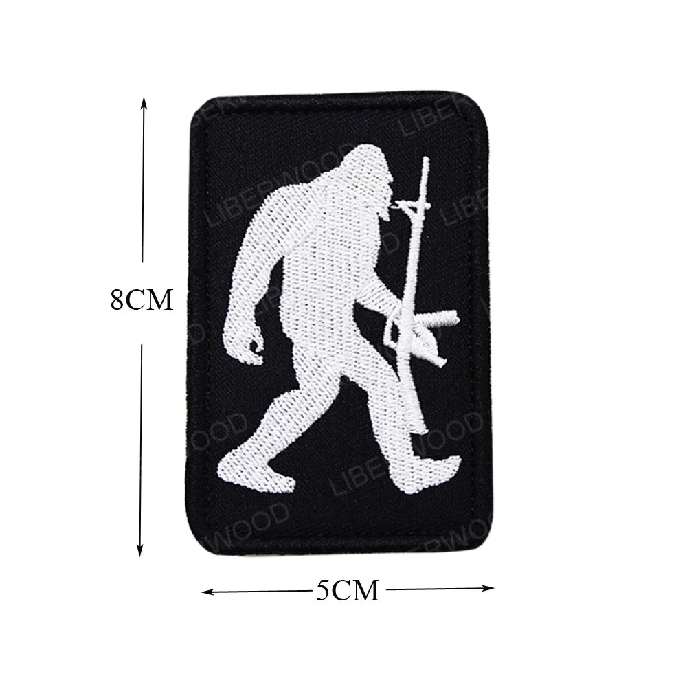 Боевой значок Bigfoot take нашивка оружие reign Боевая накладка на крючок для чемпиона