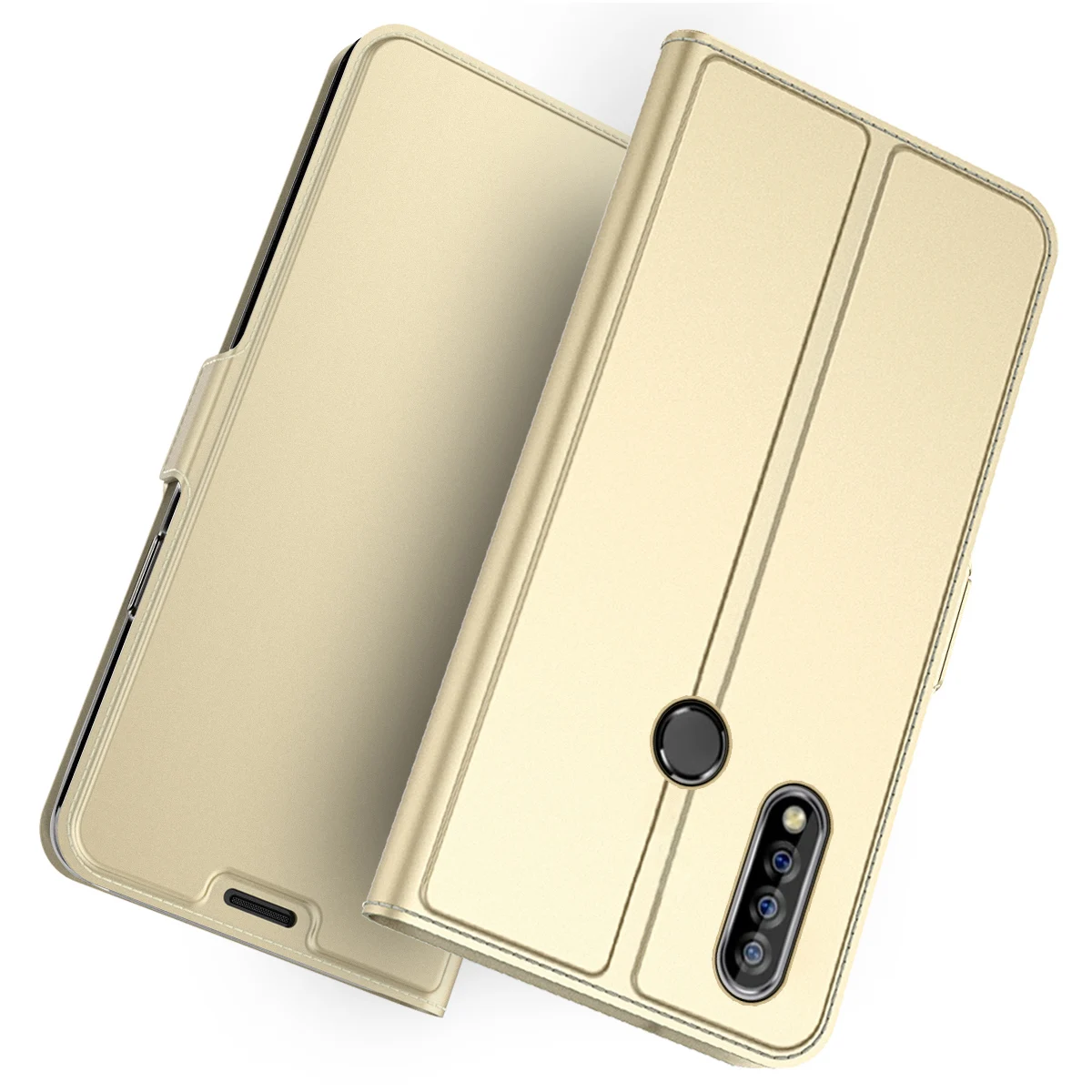 Для Oukitel C16 C17 Pro Чехол из искусственной кожи флип-чехол с подставкой Чехол с карманом для всего тела с держателями для карт для Oukitel C16 Pro Чехол