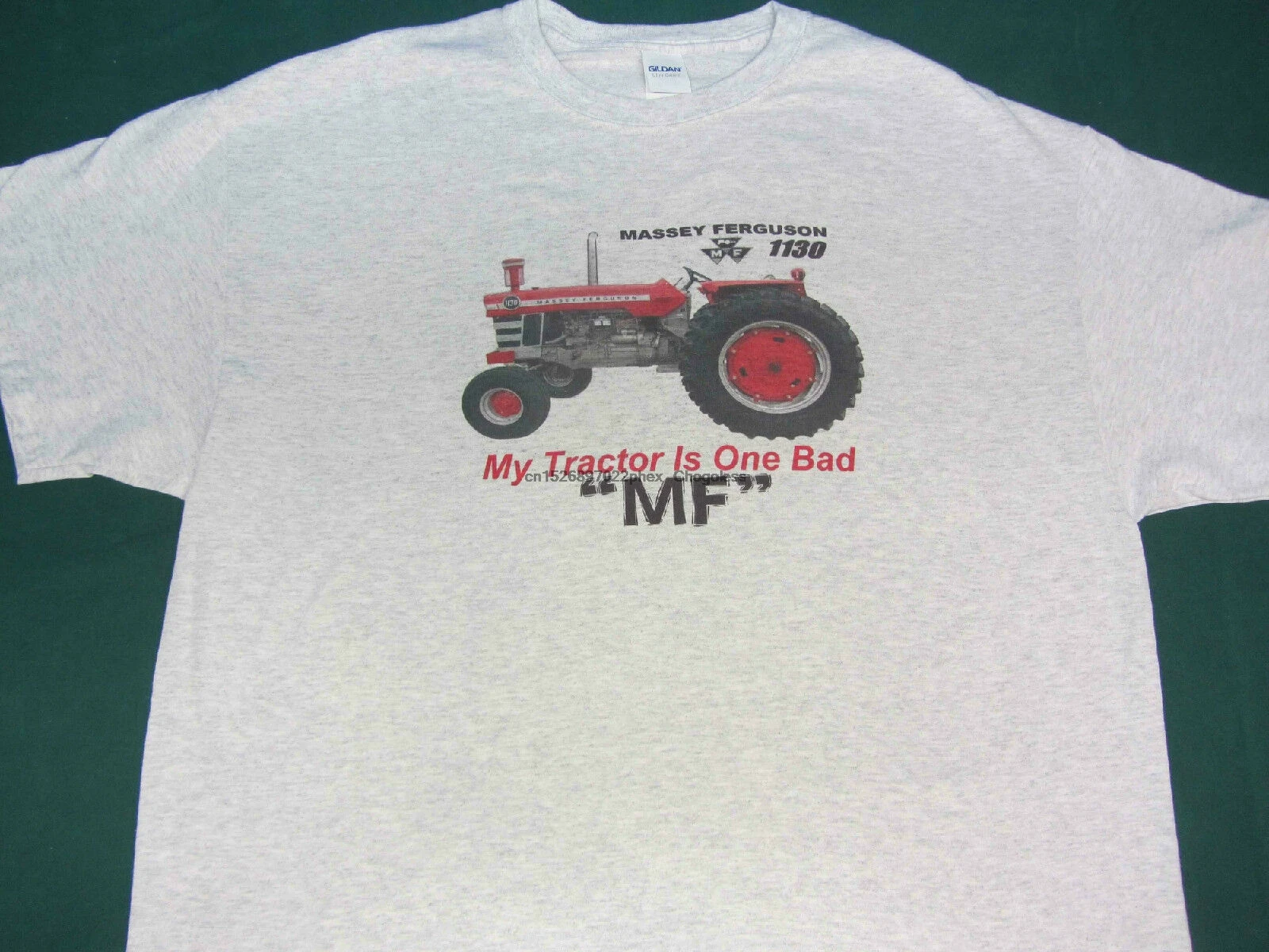 MASSEY FERGUSON 1130 мой трактор это одна плохая футболка MF|Мужские футболки| |
