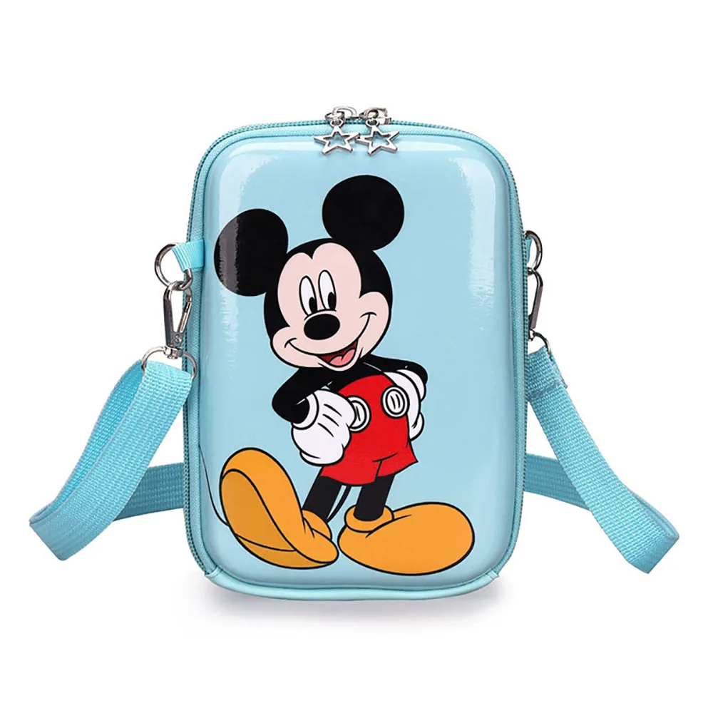 2021 New Mickey Minnie Shoulder Bag Polyester Lightweight Girls Messenger Bag Creative Personality Waterproof Wallet