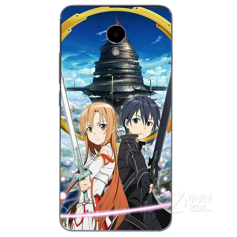 Чехол Sword Art Online для TP-Link Neffos N1 Y5 Y5s Y6 Y5i Y7 Y50 C7 C9A C9s C5A C5 Plus X9 X1 X20 Pro Max Lite чехол телефона |