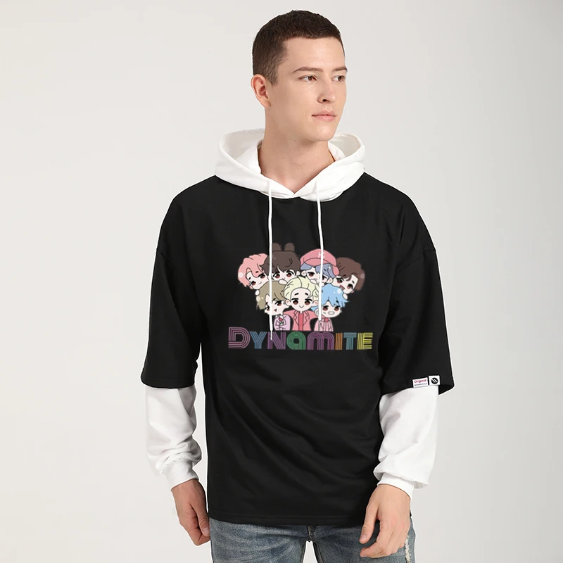 

Толстовка с капюшоном в стиле оверсайз для мужчин и женщин