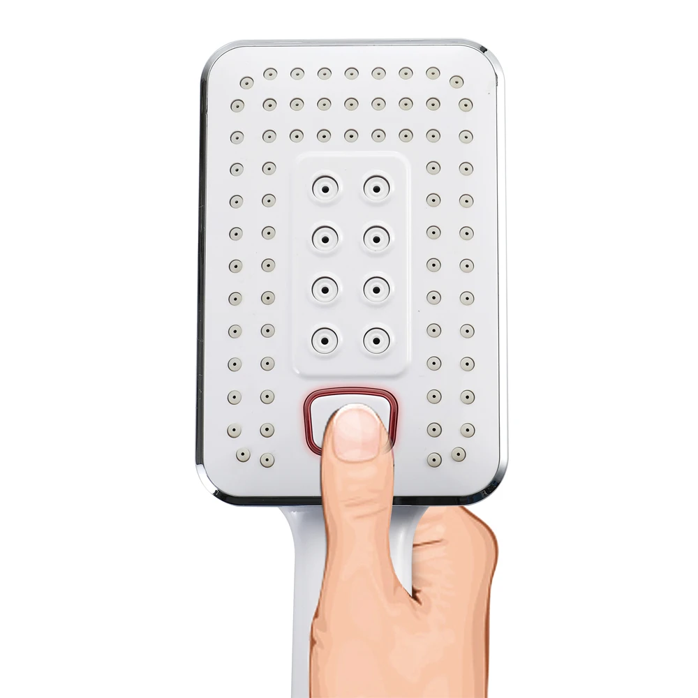 HIDEEP ванная комната тропический ливень хромированная Ванная смеситель для душа