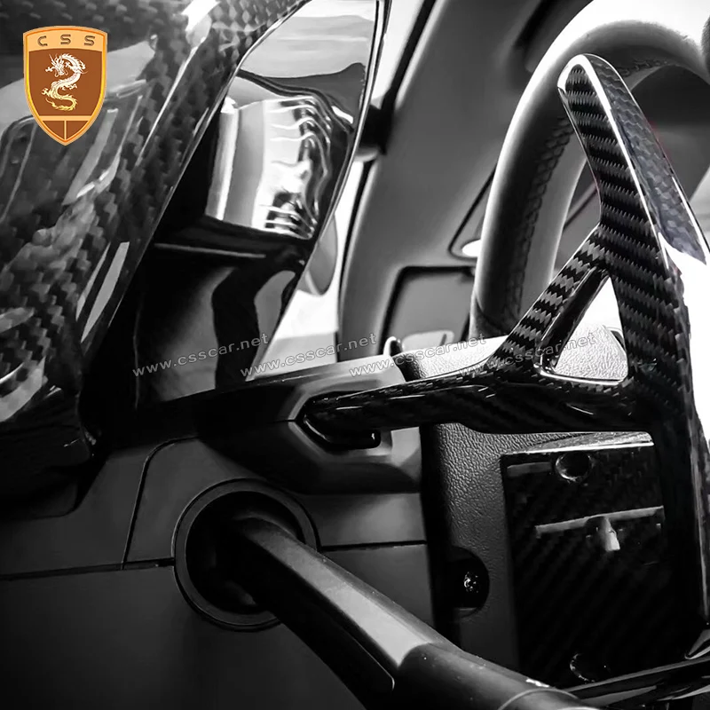 Карбоновые переключатели передач на рулевое колесо для Lamborghini шторки lp700 Lp720 11 15
