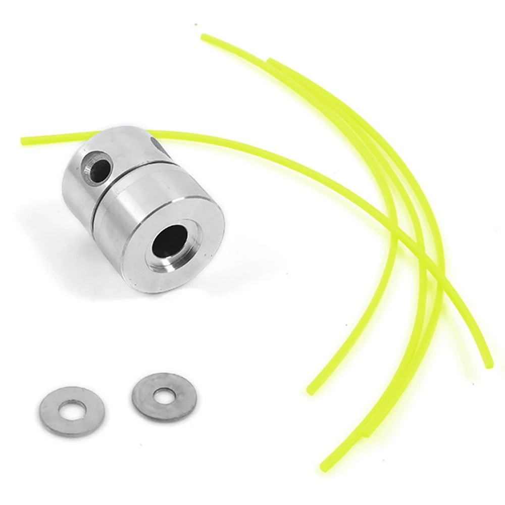 

Aluminum Grass Trimmer Head With 4Lines Brush Cutter Head Lawn Mower Accessories Cutting Line Head for Strimmer Replacement Tool