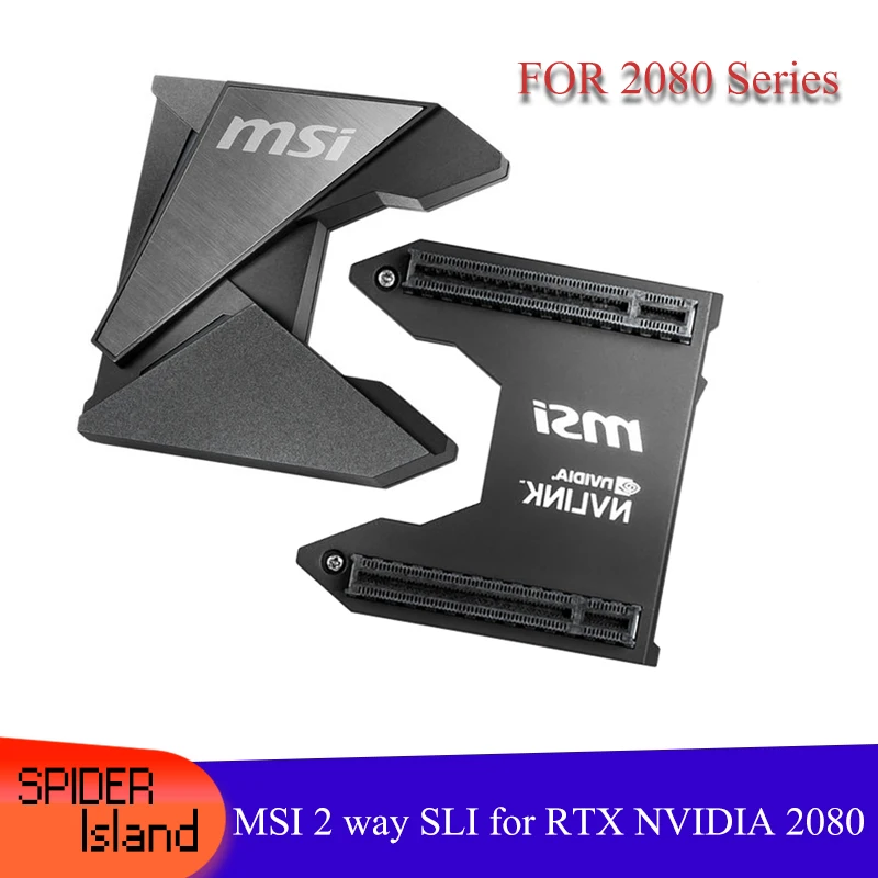 

For MSI / MSI RTX NVIDIA 2080 2060 Series Bidirectional Nvlink SLI Durable Dual Graphics Bridge SLI Bridge for RTX 2080 2080TI
