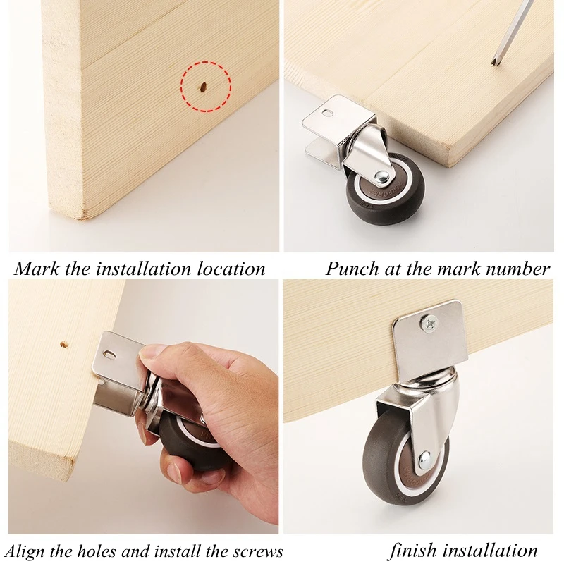 Резиновое колесо для детской кроватки 4 шт. запасные колеса УНИВЕРСАЛЬНАЯ мебель