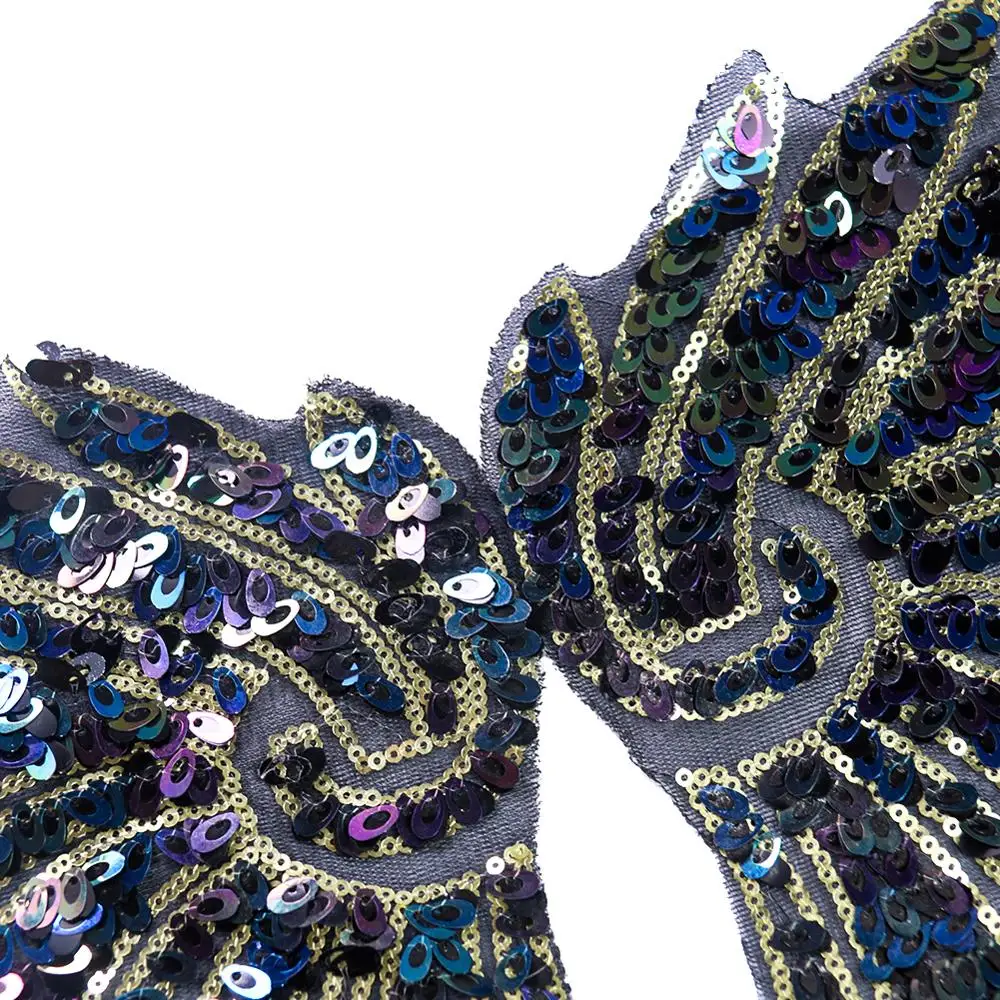 2 шт. крылья ангела дьявола термоклейкая нашивка аппликация для глажки