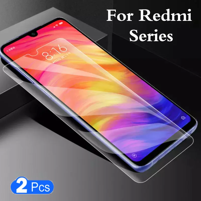 2 шт Полный Клей Стекло для Xiaomi redmi Note 7 pro s2 протектор экрана на красный mi не note7 7pro S