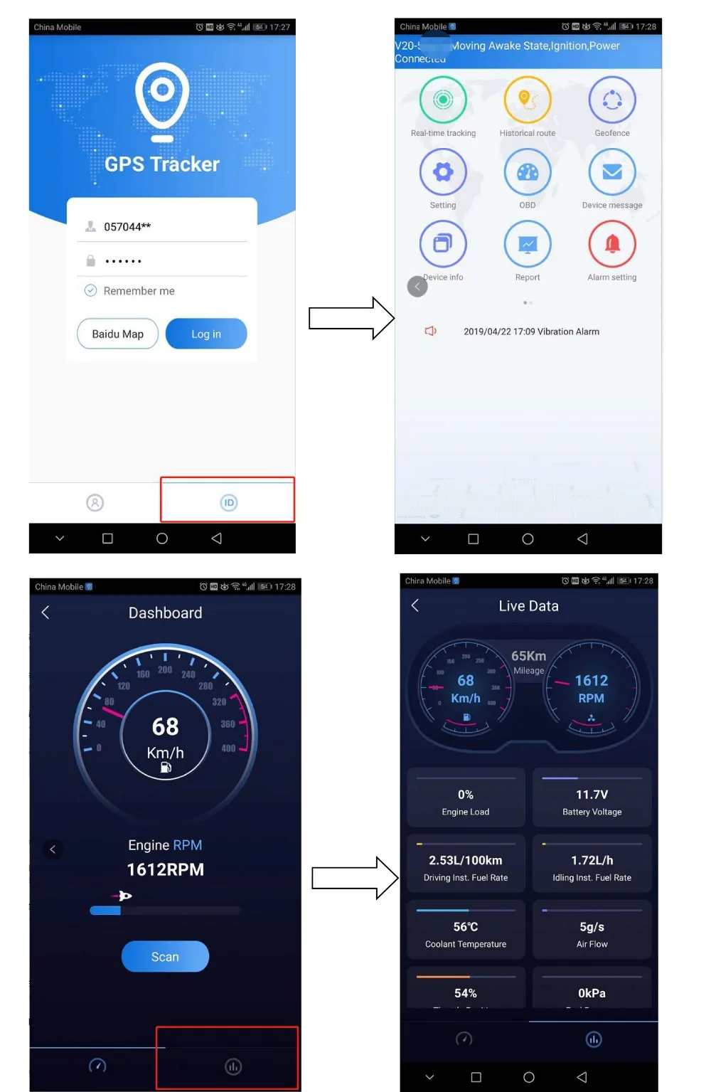 Новейшие gps трекер+ ELM327 OBD2 диагностический сканер для IOS/Android OBD gps-трекер V20 считыватель кода OBD для SAE J1850