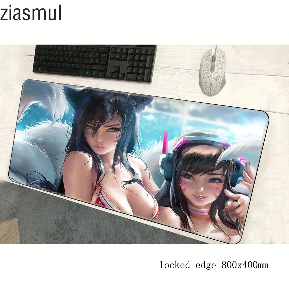 Коврик для мыши Ahri 800x400x2 мм коврик компьютерной locrkand игровые аксессуары