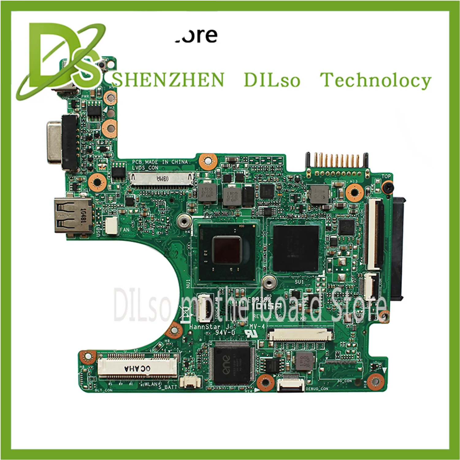 

Оригинальная материнская плата для ноутбука ASUS 1015P REV1.3G 1,0 DDR3 CPU N550