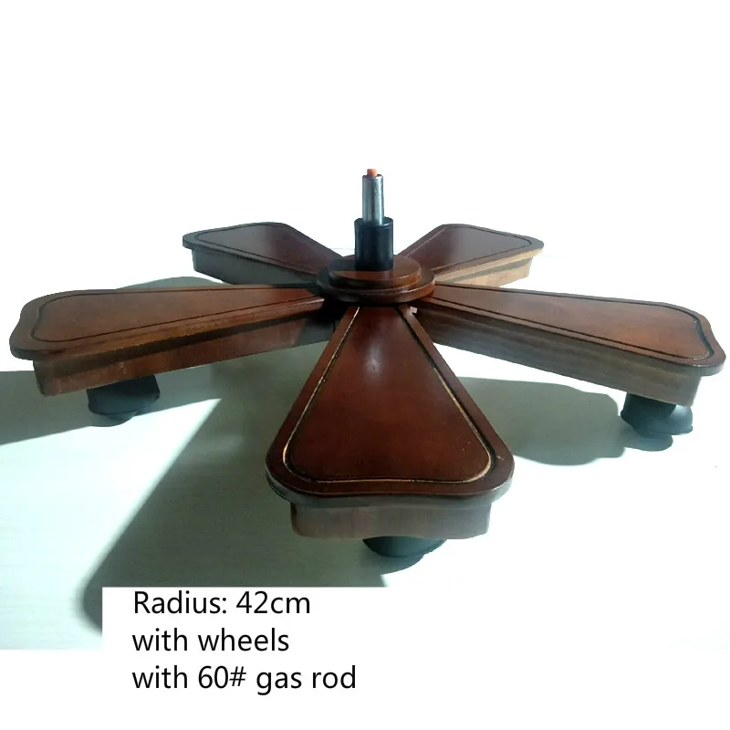 Компьютерное офисное кресло с пятью звездами каркас для стула из цельного дерева