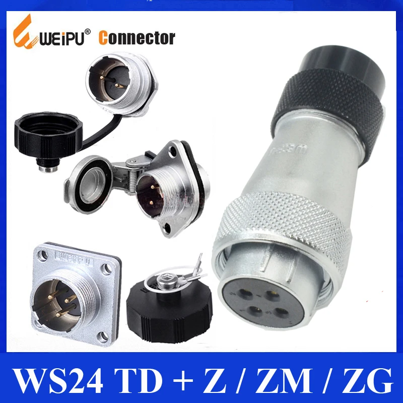 Оригинальные Weipu WS24 2 3 4 9 10 12 19 контактный разъем Женский TD пластиковый шланг