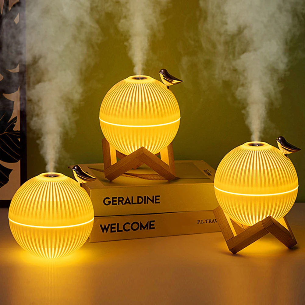 

Portable Paragon Ultrasonic Air Humidifier Aroma Diffuser with Night Light Fogger Mist Maker Air Purifier for Home Bedroom Deskt